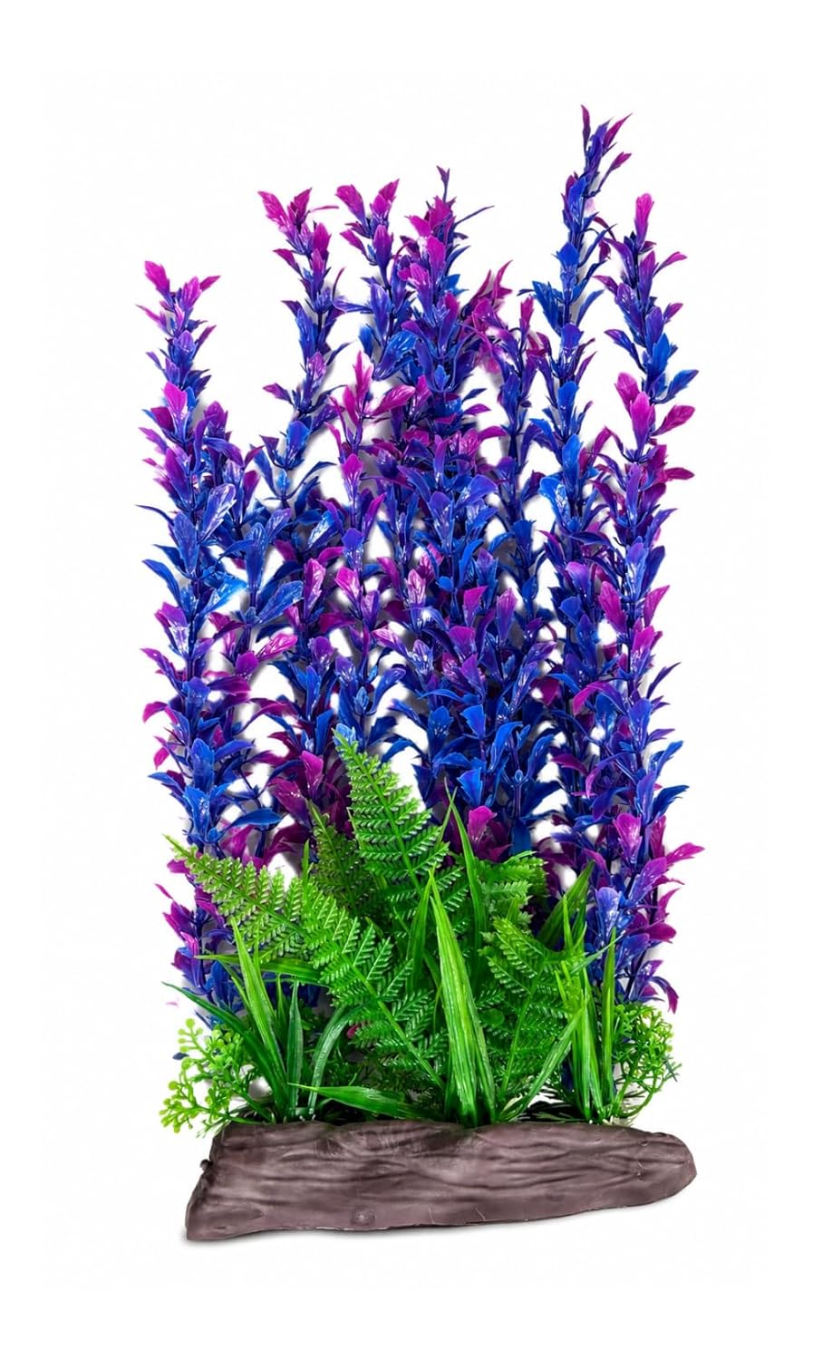 Fah® Aquarium Plant Decoration G-1528 | Non-Toxic Artificial Plant | Fish Tank Ornament | Durable Aquarium Decor | 38cm x 17cm x 8.5cm by FAH