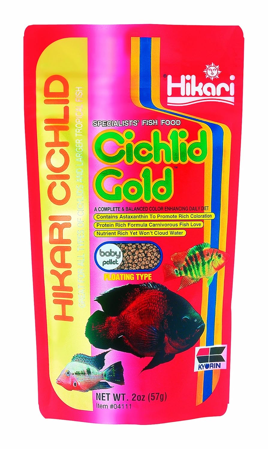 Hikari Cichlid Gold 57gm by Hikari