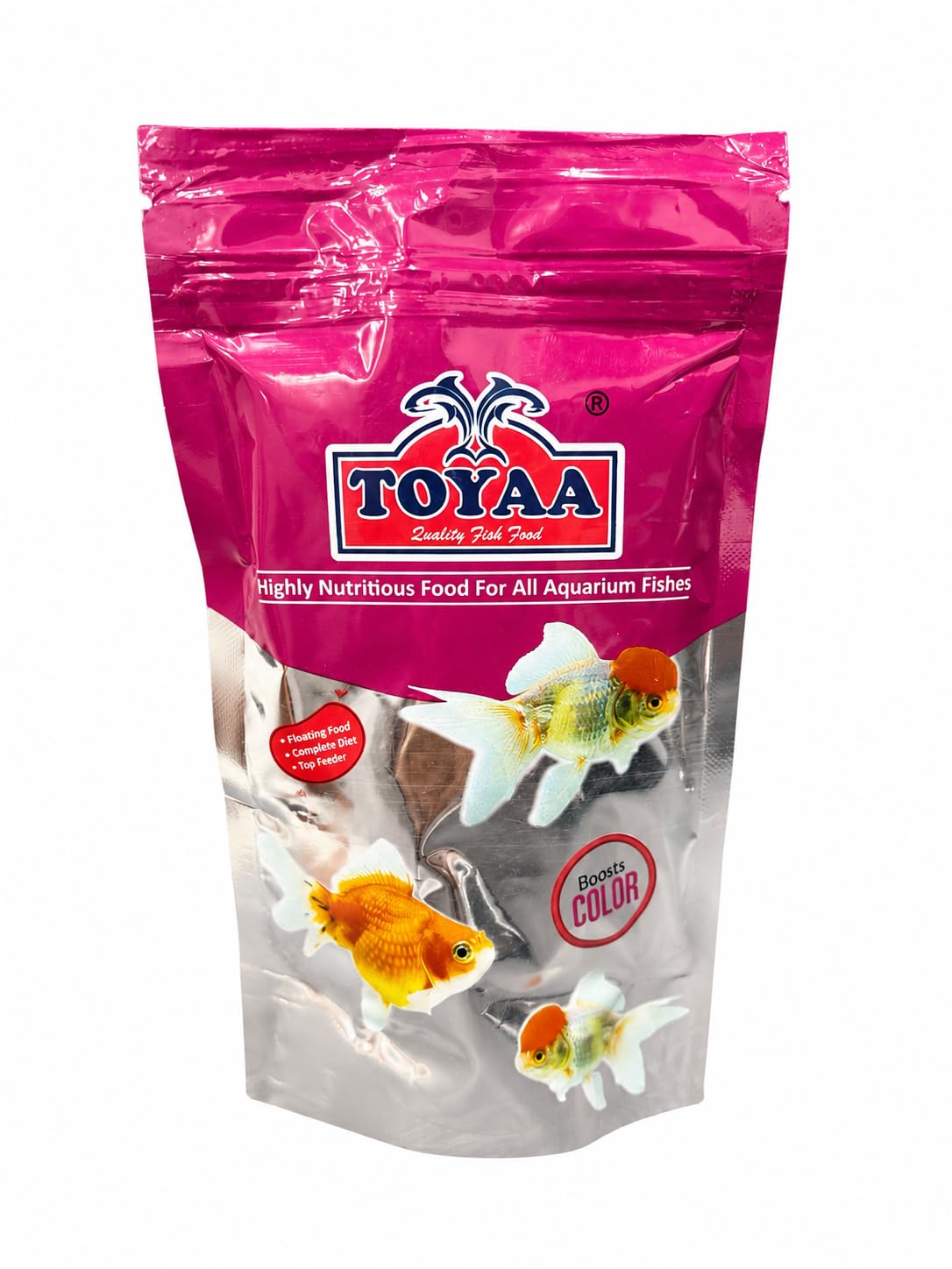 FAH TOYAA Boosts Color Fish Food 100gm (Pack of 6) by Toyaa