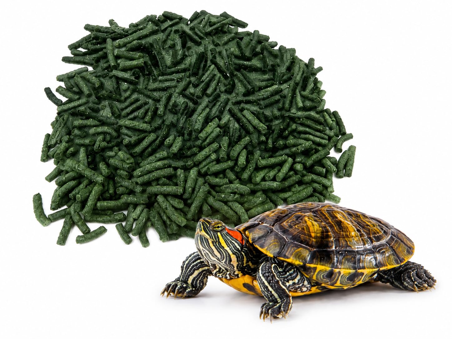 TOYAA Turtle Super Saver Adult Turtle Food Spirulina Added Stick for Good Shell Health & Daily Diet |360G| for Red-Eared, Musk, Mud, Cooter Turtle and Land Tortoise by Toyaa