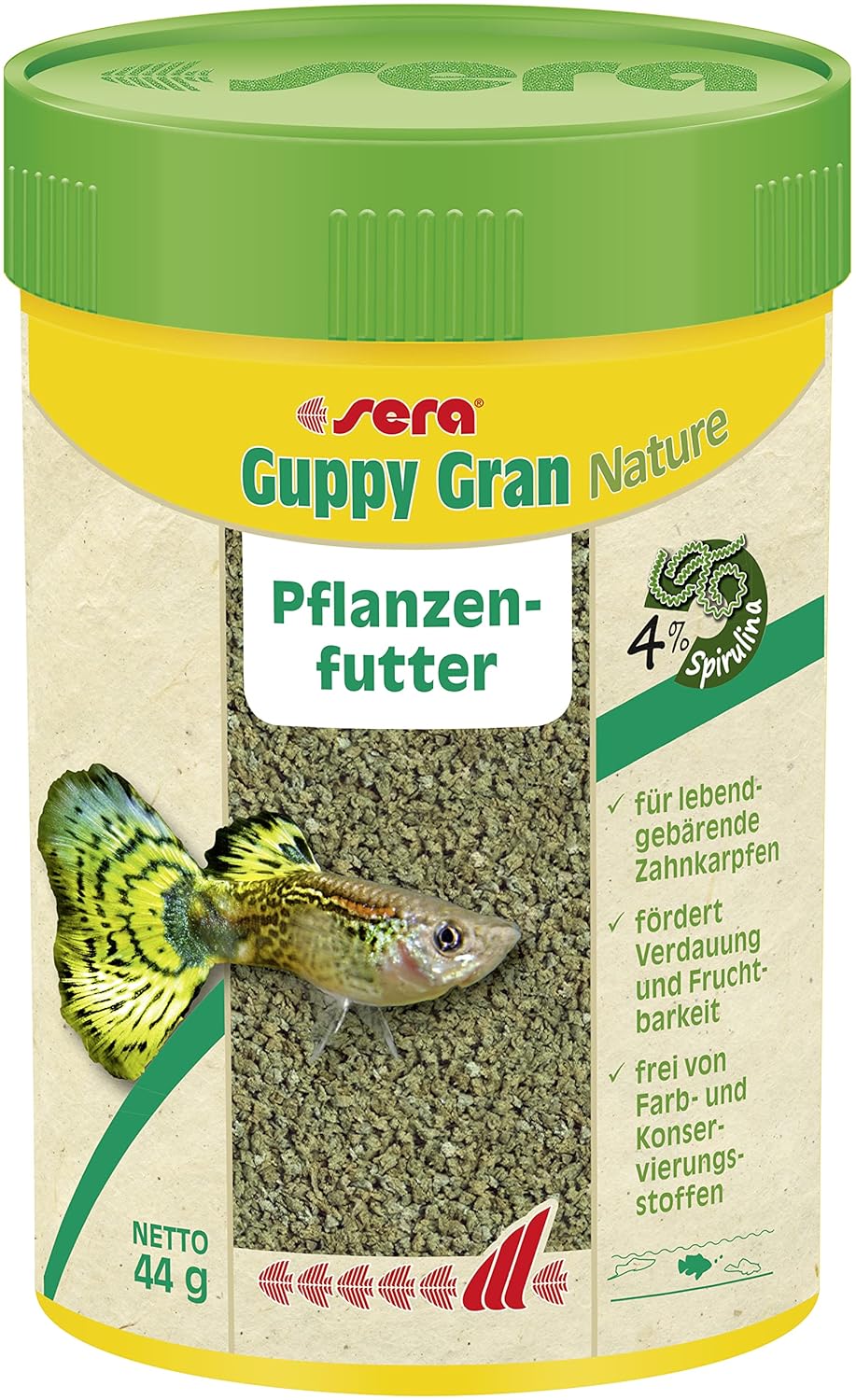 Sera Guppy Gran - Veggie Granules 100 ML by Sera