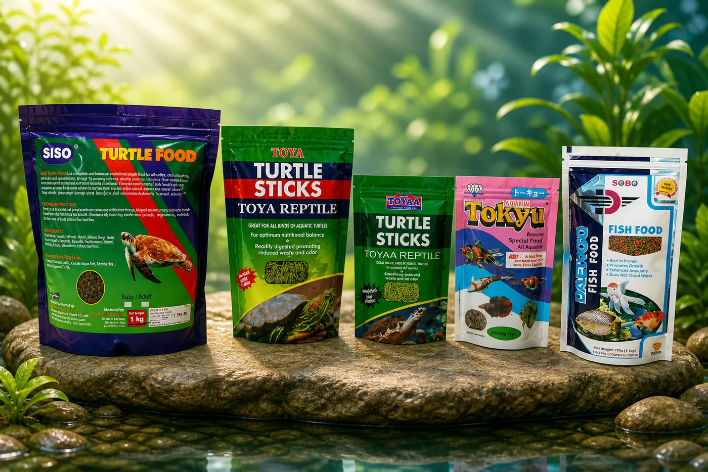 Turtle Food Assorted Range by Generic