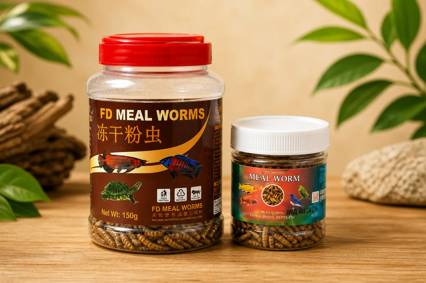 FD Meal Worms Fish Food by Generic