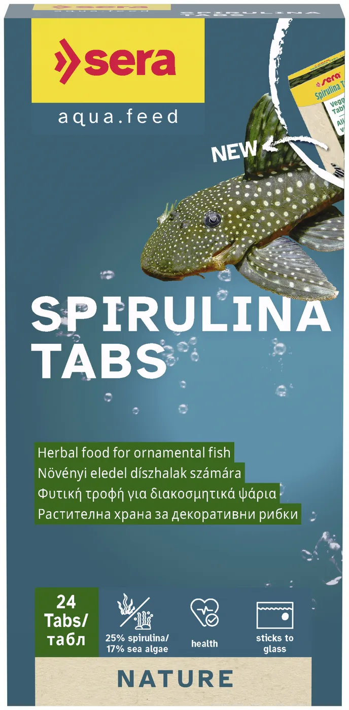 Sera Spirulina Tabs Pouch by Sera