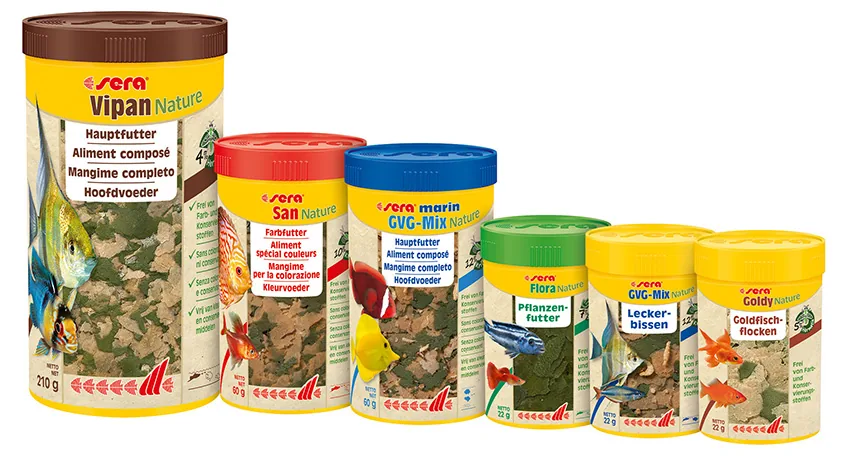 Sera Nature Food Assorted Range by Sera